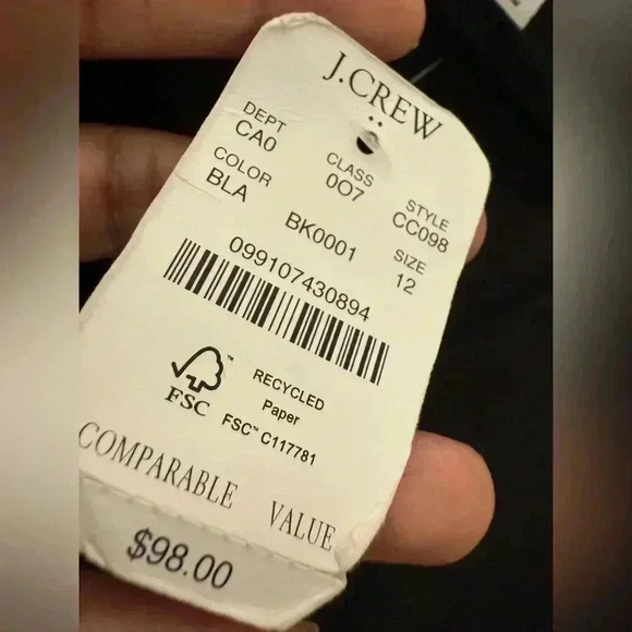 JCREW Button-front vest - NWT - Size 12 - Picture 6 of 7